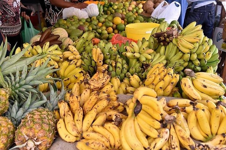 Marché local martiniquais